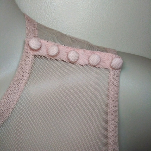 Vera Wang White Label Cameo Pink & Black Tulle Draped Special Occasion Dress - Picture 7 of 15